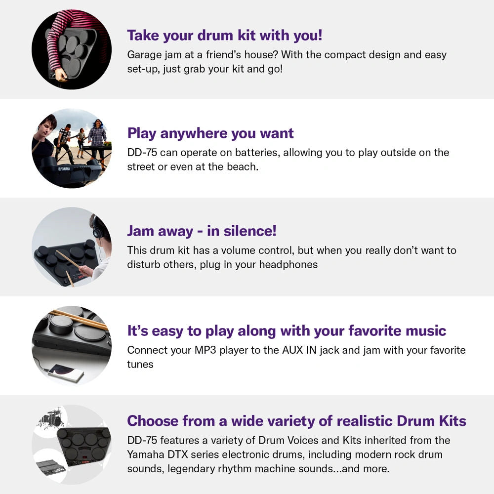 Yamaha DD-75 Digital Drum