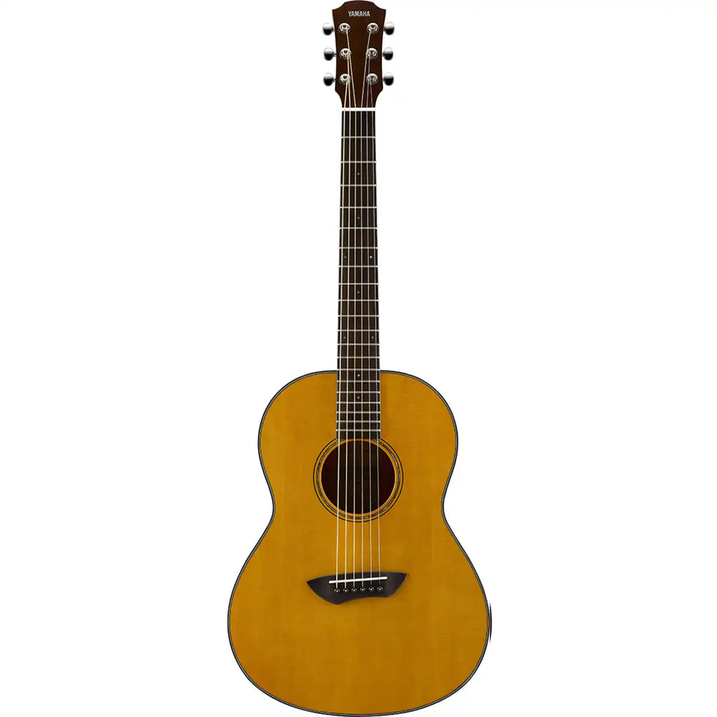 Yamaha CSF1M Vintage Natural Acoustic Travel Guitar (Carry case included)