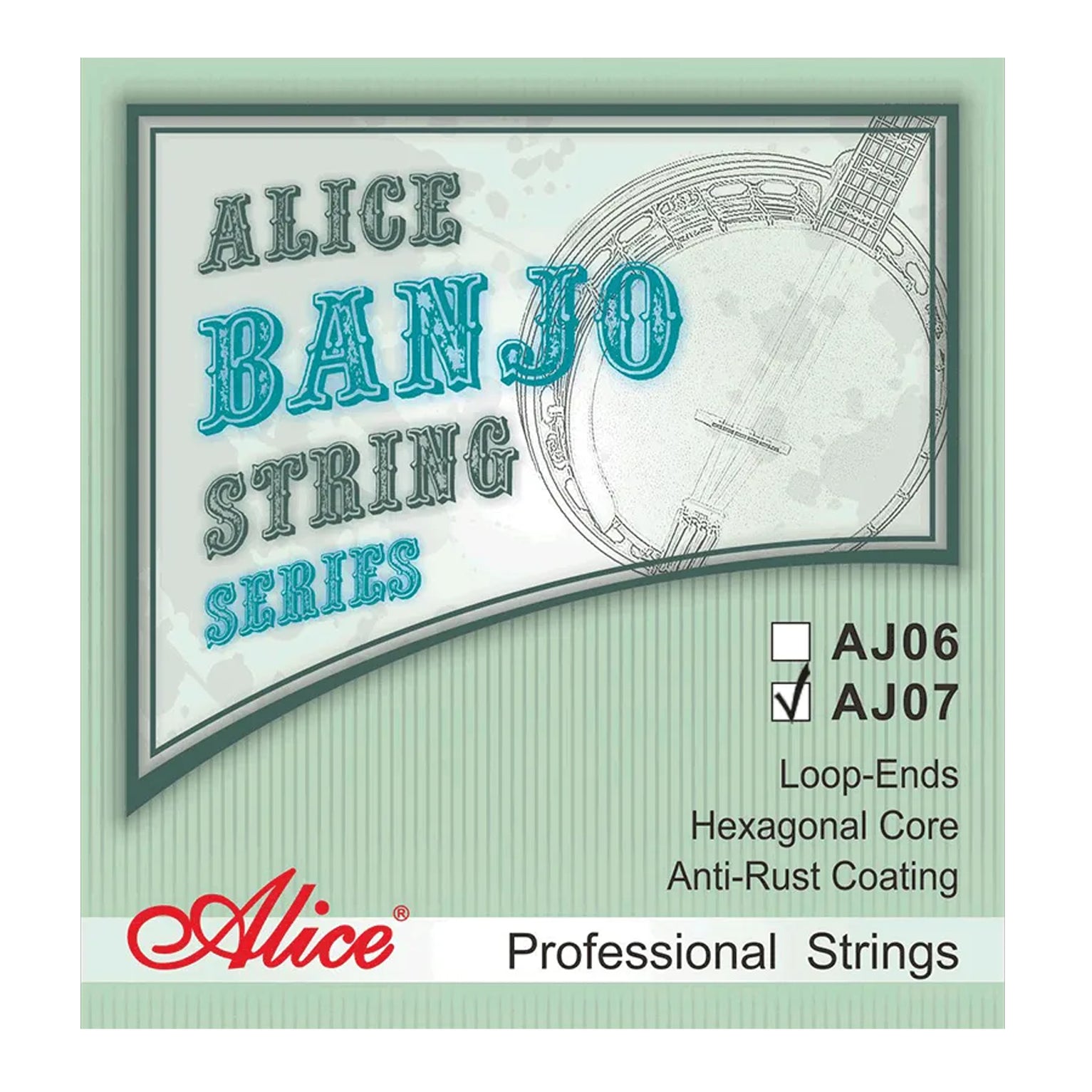 Alice AJ07 Banjo Strings Set