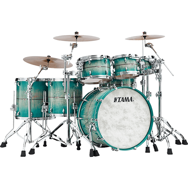 Tama Star Maple 22" 5-Piece Shell Pack (RECB) – Flagship Professional Drum Kit with Premium Maple Tone & Stunning Exotic Finish