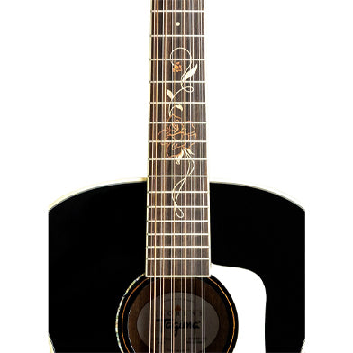 Tagima FS-600 NC EQ Jumbo non-cutaway Acoustic Guitars Black (BK)